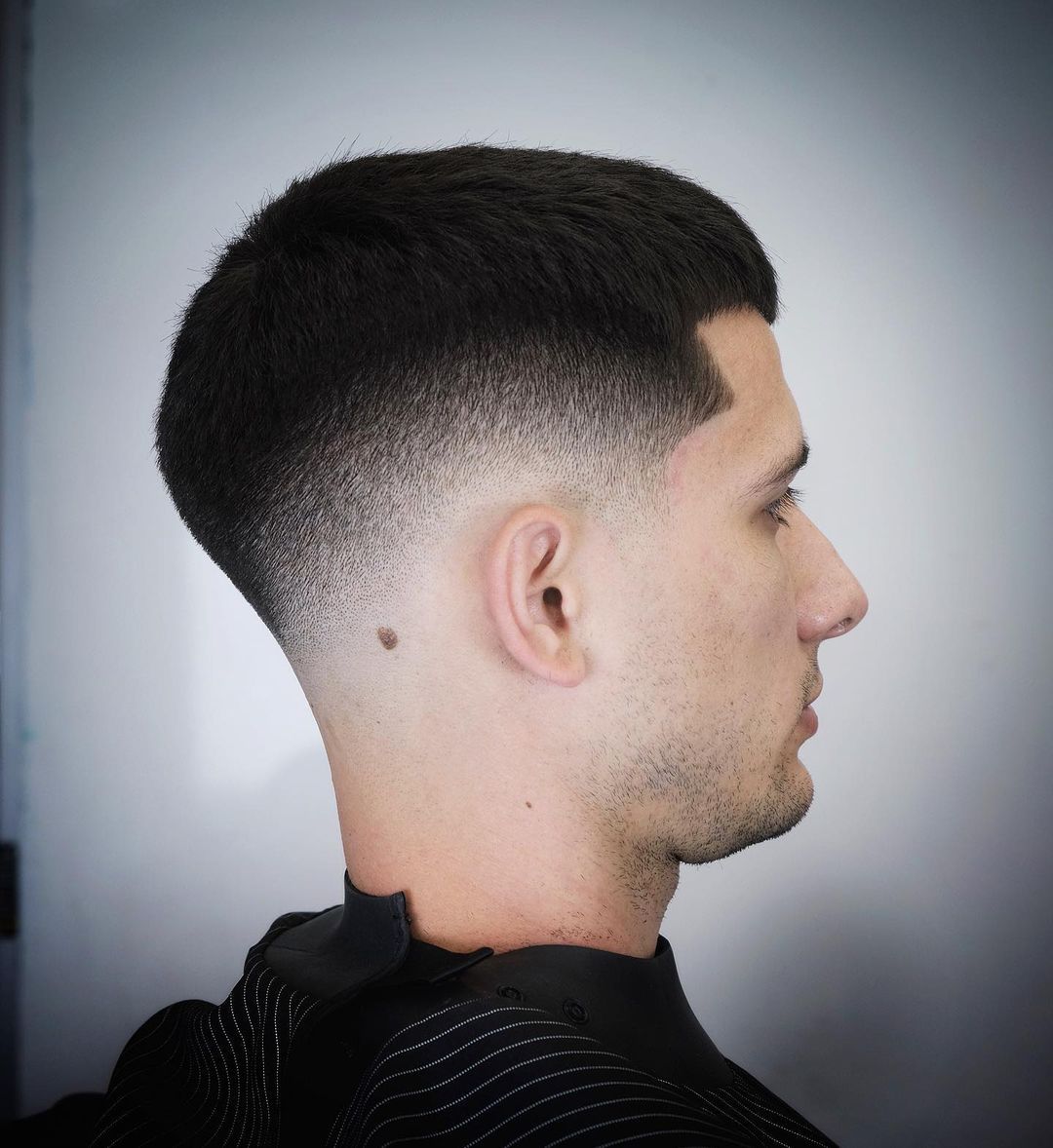 men The to Modern Fades back view haircut