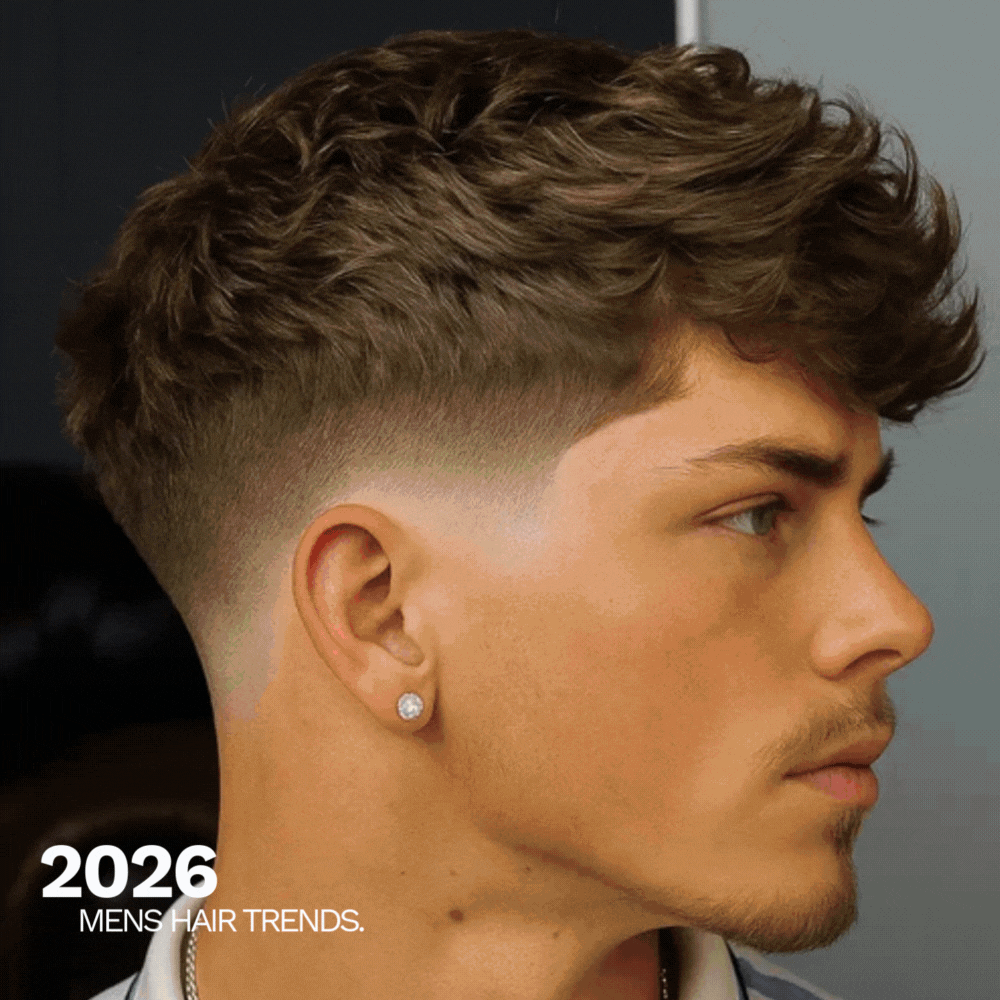 2026 Spring Hair Trends: 7 Modern Fades That Are Dominating Men's Haircuts This Season