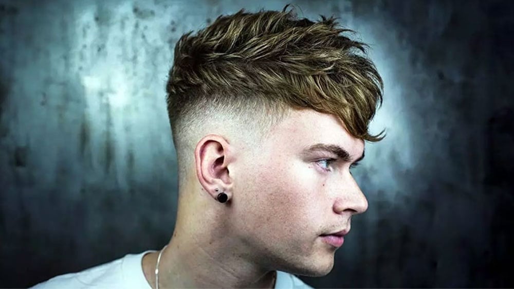 men The Men's Haircut Trend Report thick hair barber finished cut