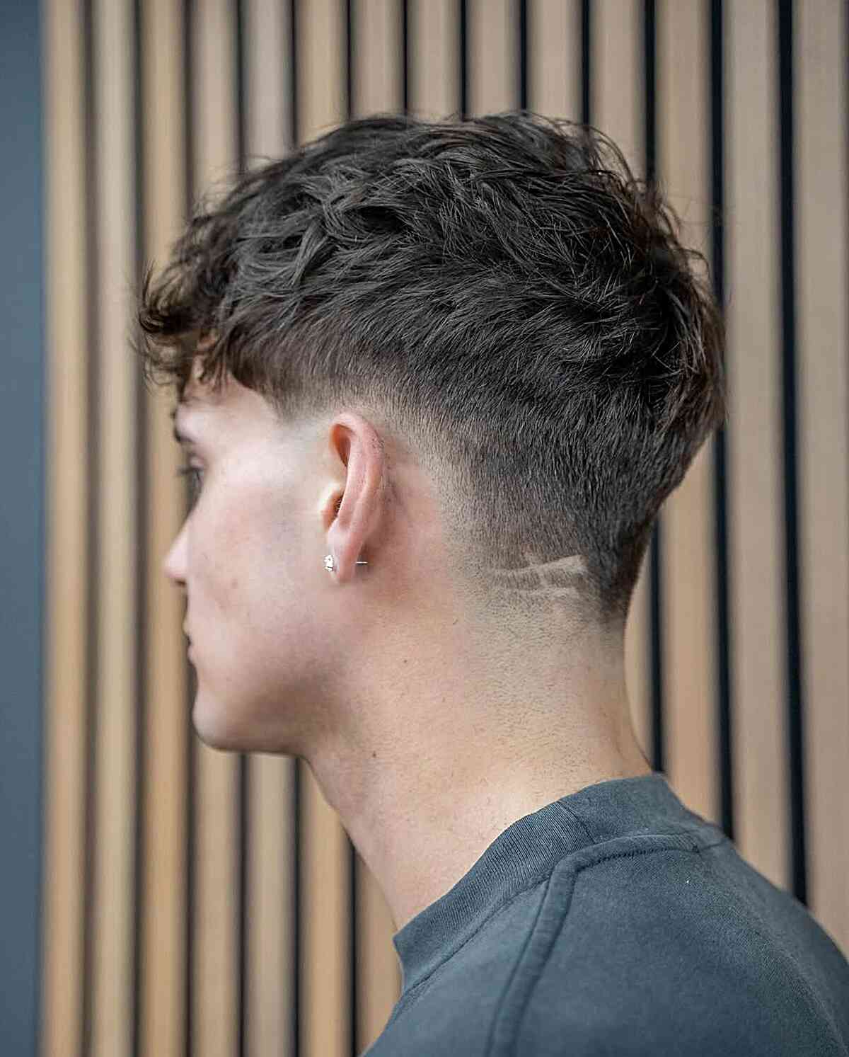 men The to Low-Maintenance Modern Fades side profile haircut