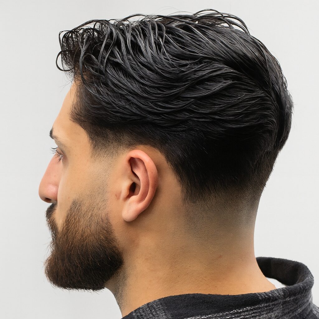 men The to Low-Maintenance Modern Fades side profile haircut