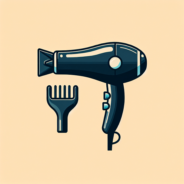 hair dryer with pik attachment