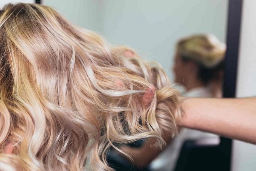 subtle sun-kissed highlights on men