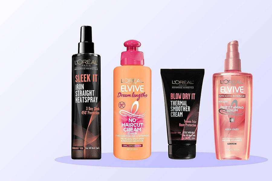 hair dryer with heat protectant technology