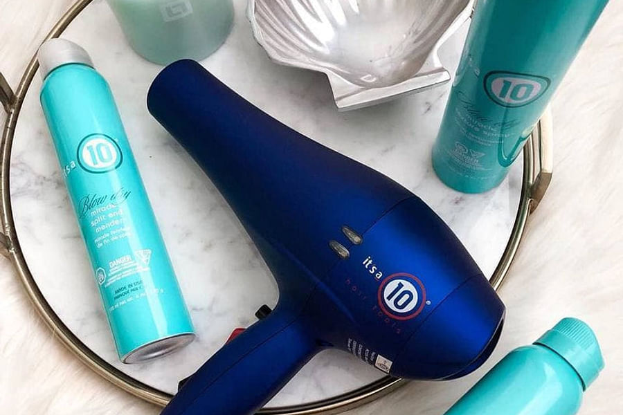 hair dryer with multiple heat settings