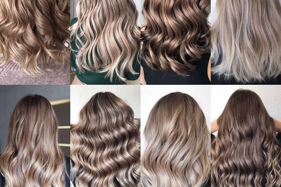 checking hair highlights during processing