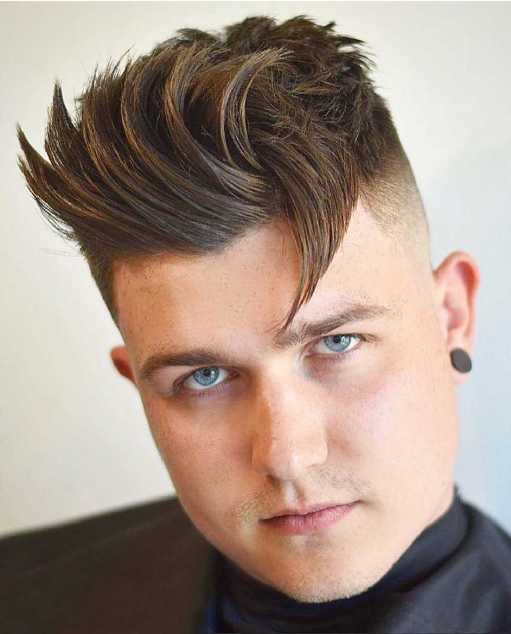 Angular Fringe Haircut Men