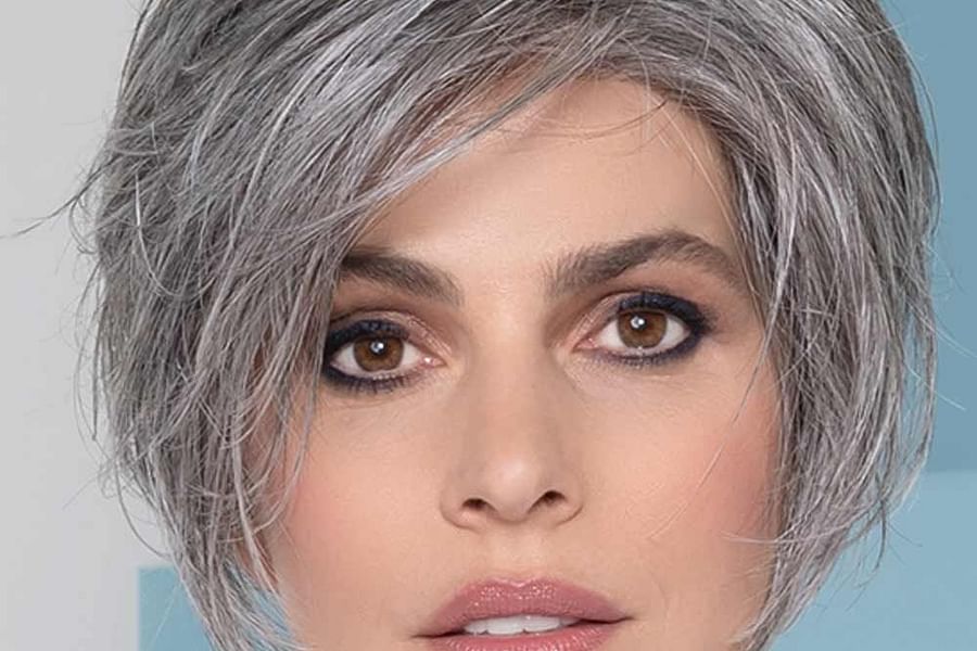 Asymmetrical Bangs Men