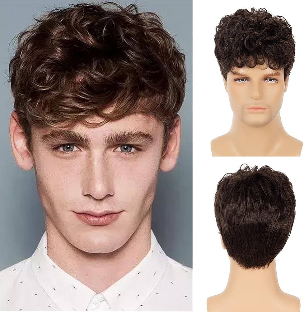 Wavy Bangs Men