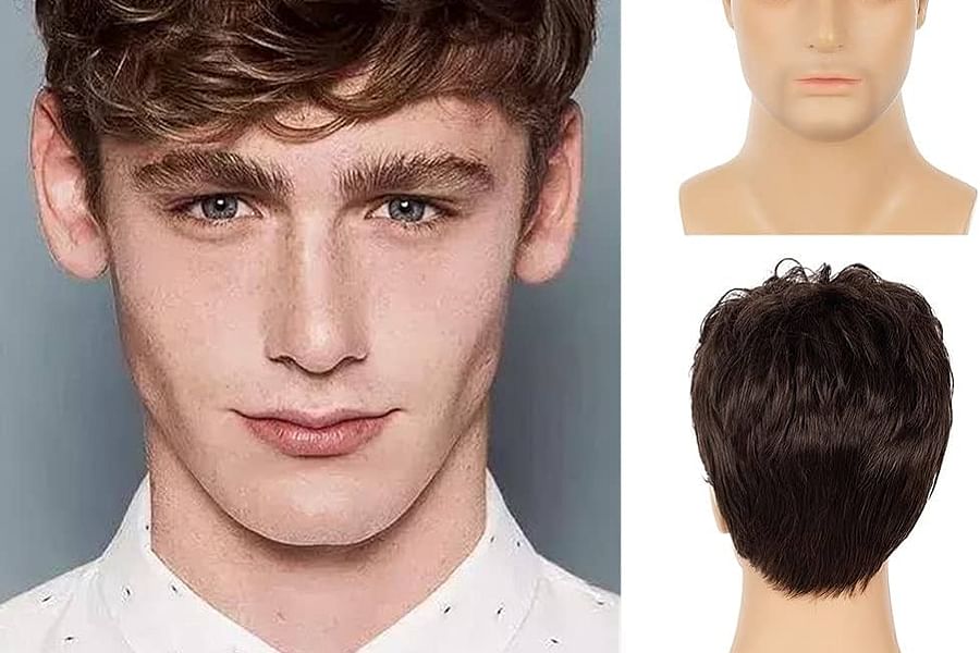 Wavy Bangs Men