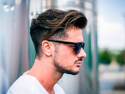 Add a Splash of Color: Creative Men's Hair Highlight Ideas
