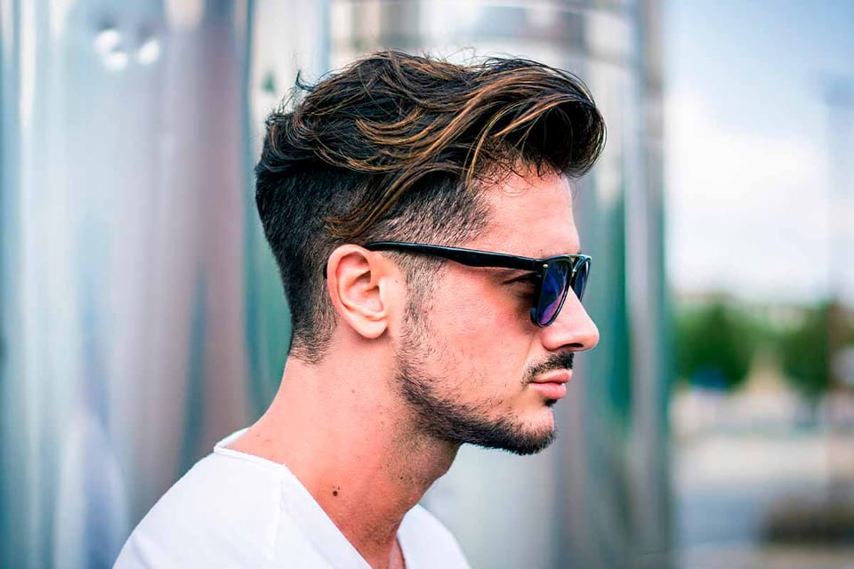Add a Splash of Color: Creative Men's Hair Highlight Ideas