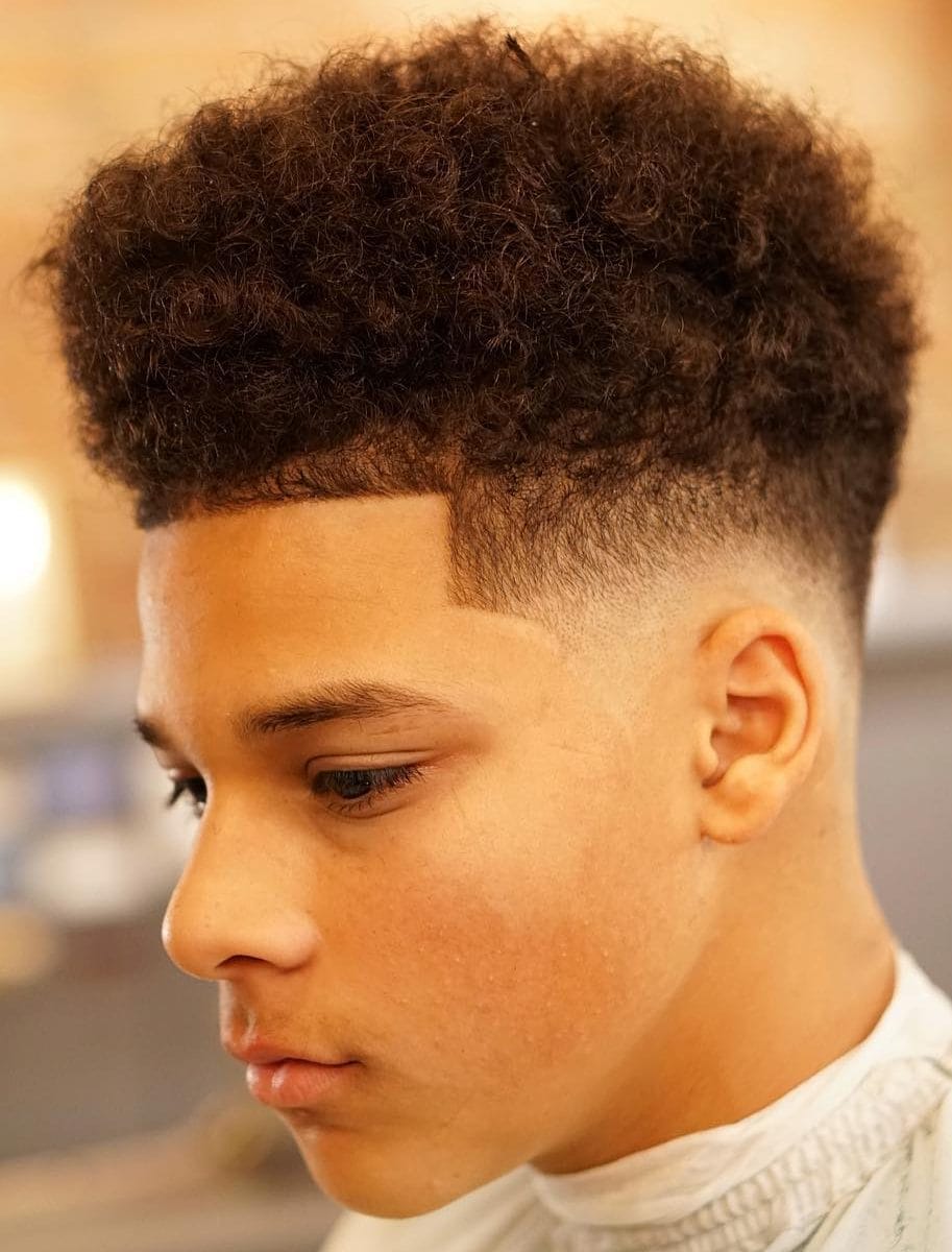 Control the Curl: How to Style a Low Fade with Curly Hair
