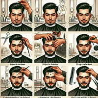 Creating the Illusion: Expert Tips for Men's Haircuts that Minimize a Big Forehead