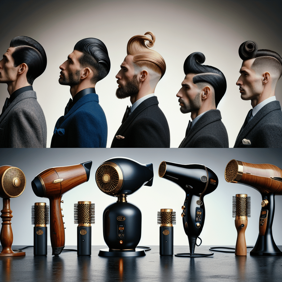 Function and Form: The Rise of Men's Hair Dryers in Achieving the Perfect Hairstyle