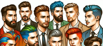 Men's Hair Color and Highlights