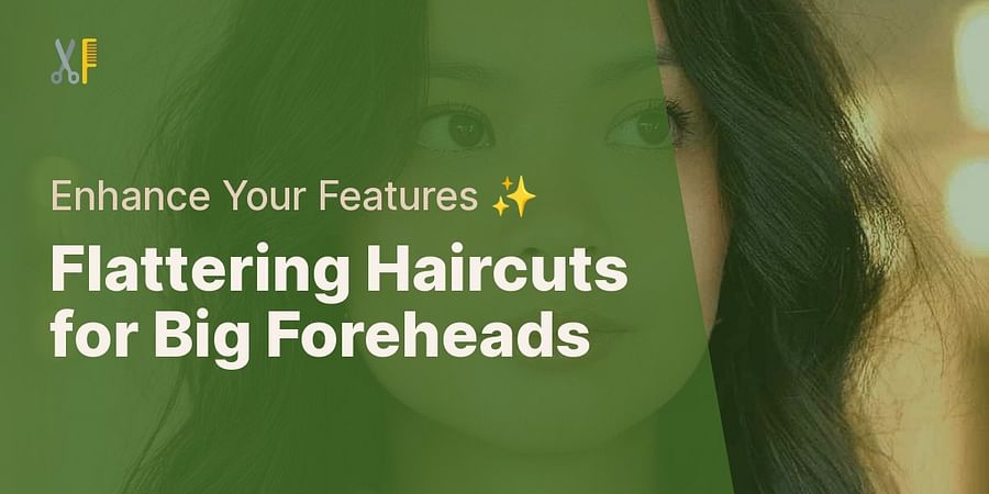 Flattering Haircuts for Big Foreheads - Enhance Your Features β¨
