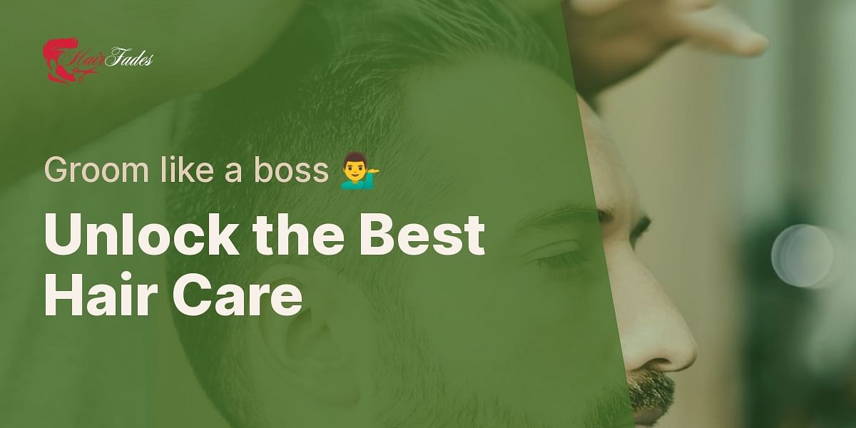 What are some important hair care tips for men?