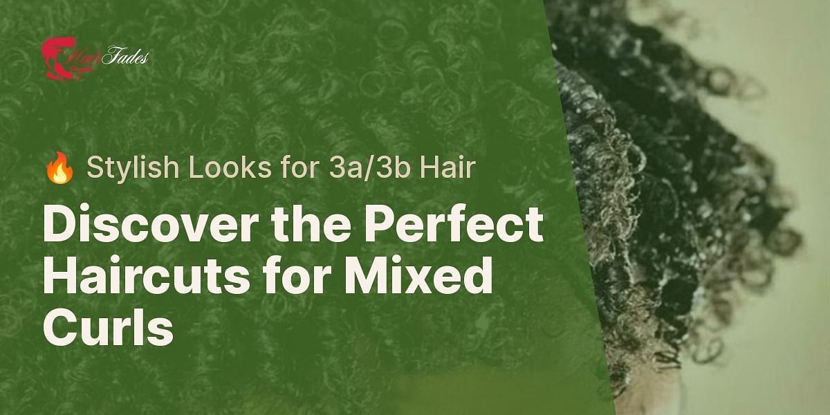 What are the best haircuts/styles for men with a mix of 3a and 3b curls?