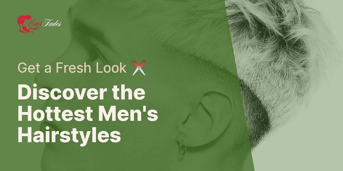 What are the trendy hairstyles for men?