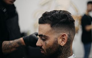 How can I achieve a fade haircut with longer hair on top?